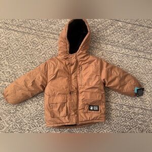 Body Glove new jacket brown size 3T warm